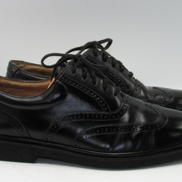 Rockport APM 72401 Sz 8 M Black Oxfords C3A B17